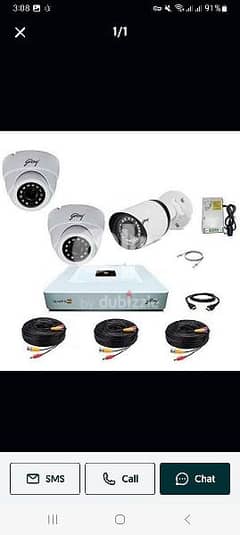 All type of CCTV Camera  Hikvision HD turbo 1080p  Ip camera HD