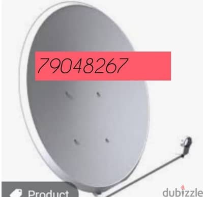 All dish antenna fixing AirTel DishTv NileSet ArabSet