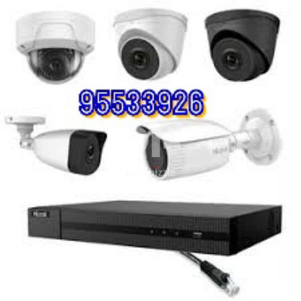 CCTV camera technician selling Hikvision HD turbo 1080p  Ip camera HD 0