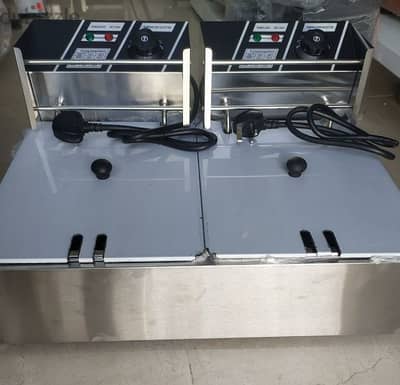 oil fryer double our single