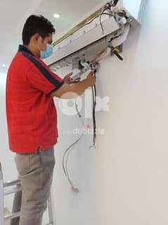installation remove AC service repair