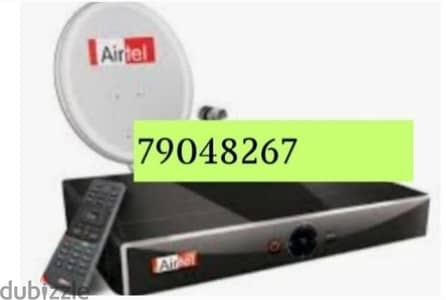 New Airtel Digital HD receiver With six months malayalam Tamil