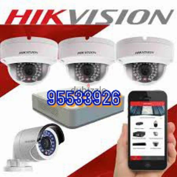 All type of CCTV Camera  Hikvision HD turbo 1080p  Ip camera HD 0