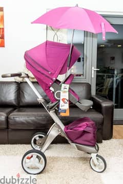 Romp & Roost - LUXE Flight Single or Double Stroller including the Hat