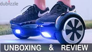 Hover-1 - Astro LED Light Up Electric Self-Balancing Scooter w/6 mi Ma 0