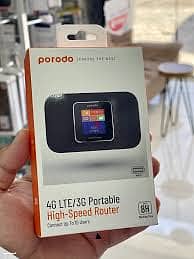 PORODO 4G LTE Portable High-Speed Router 0