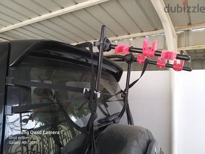 Bike carrying shelf fit with any car backحامل دراجات