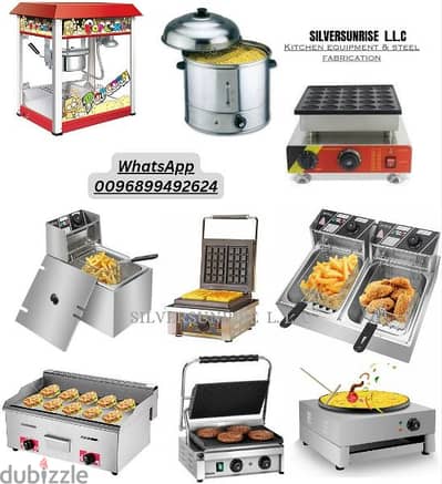 Resturant and coffee shop equipments