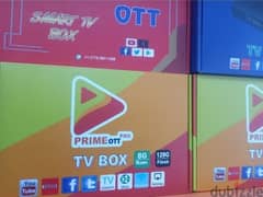 New Android box Available with 1year subscription al