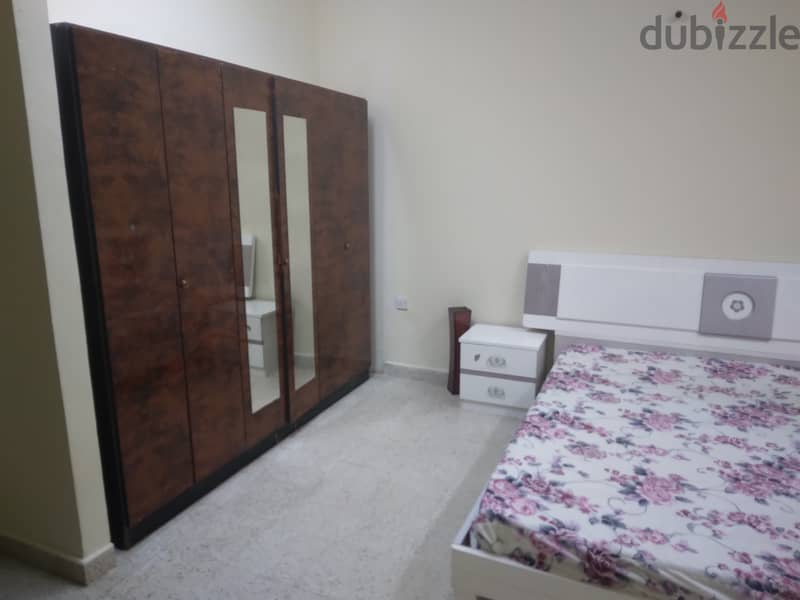 Furnished rooms, studio 1bhk near noor hypmkt ghubra lulu just 130rial 1