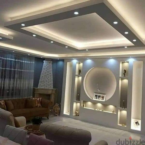 Decor Gypsum Bord and paint work 4