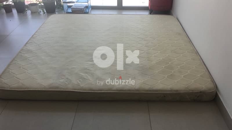 double bed sized medicated mattress available for sale 1