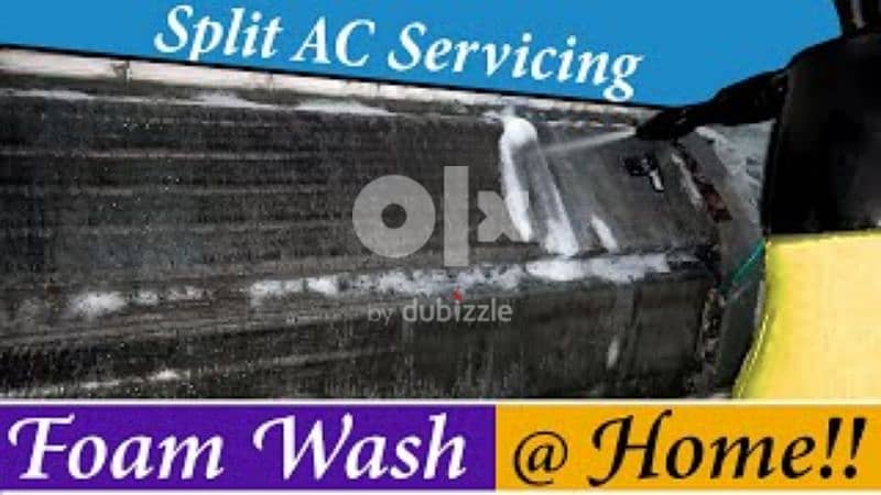 AC cleaning AC maintenance water drops Ac gas charge split window 2