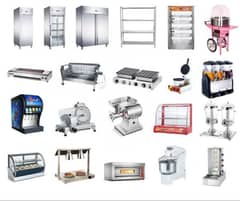 kitchen equipments for coffee shop Delivery available