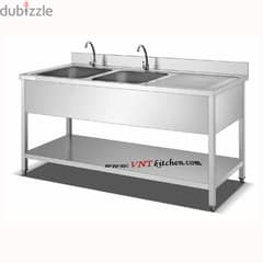 stainless steel sink table  customizing