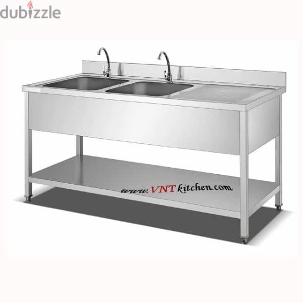 stainless steel sink table  customizing 0