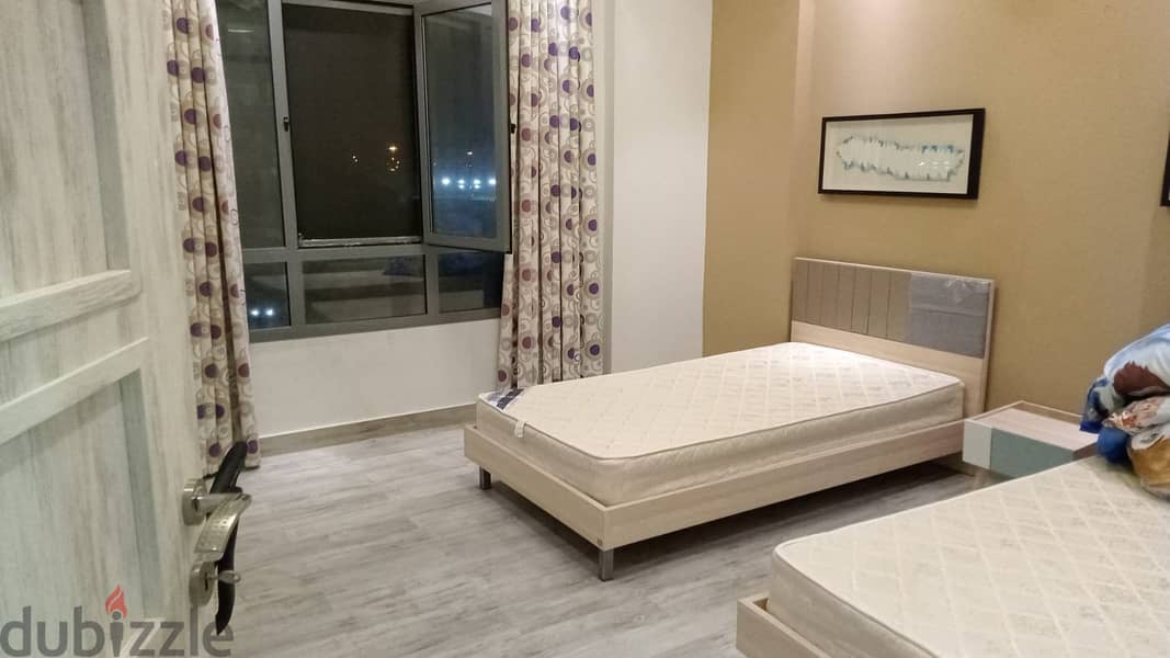 Apartment for rent 3 rooms in Bawshar full furnished 9