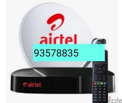 New Airtel Digital HD receiver With six months malayalam Tamil