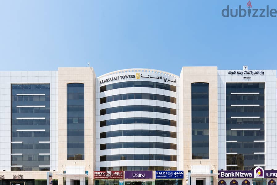 Ready to Move in, Premium Office space in Prime Location - Al Ghubrah 4