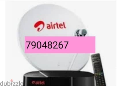 New Airtel Digital HD receiver With six months malayalam Tamil