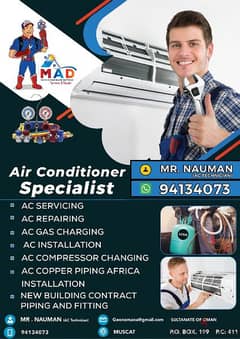 ducting AC service Oman