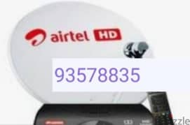 Airtel new Full HDD receiver with 6months south malyalam tamil