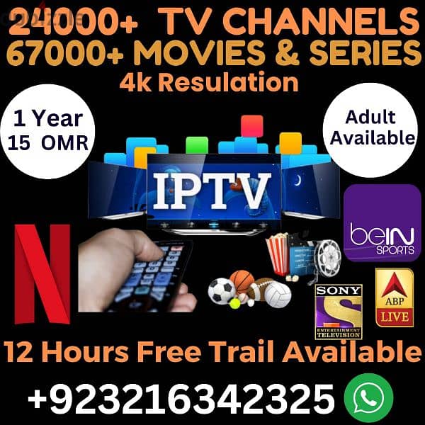 IP-TV 13000+ Live Tv Channels & VOD 5