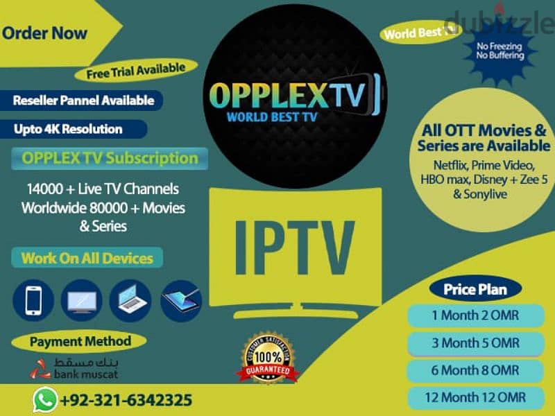 IP-TV Forten Subscription All Typs Tv Channels Movies Series Available 2