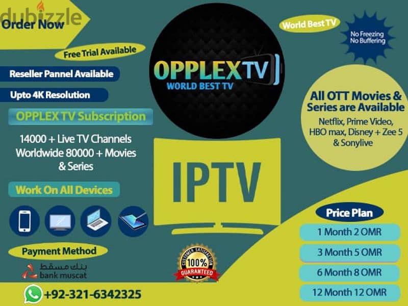 IP-TV Non Buffer Server 14000 Tv Channels 1