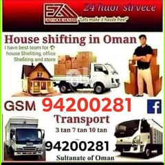 House shifting and transportation services 0