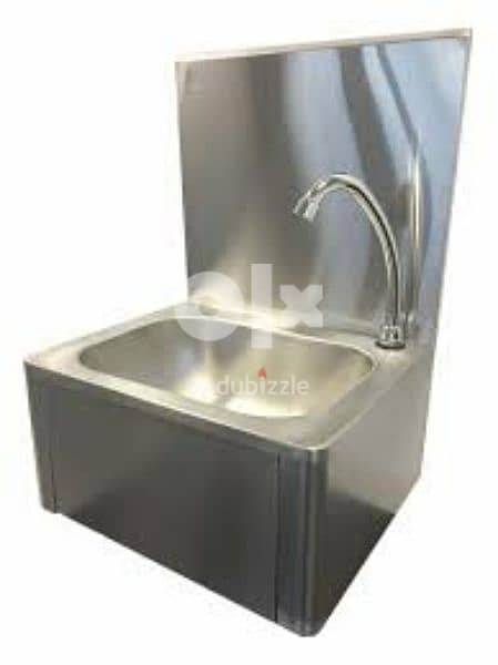 steel hand wash sink 0