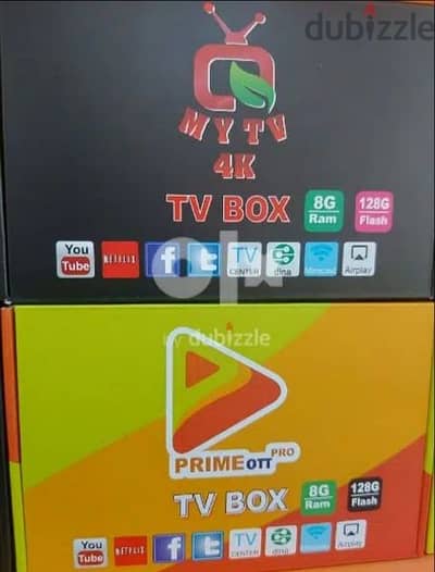 New Android box with 1year subscription