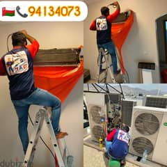 Home service air conditioner cleaning repair