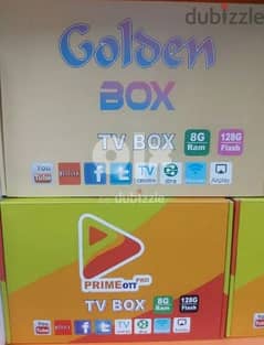 New Android box with 1year subscription