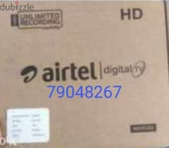 latest model Airtel HD receiver With six months malayalam Tamil 0