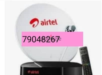 New Airtel Digital HD receiver With six months malayalam Tamil