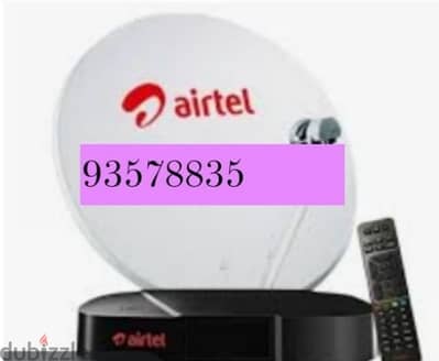 Airtel new Digital HD Receiver with 6months malyalam tamil