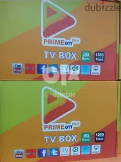 Yellow model Android Box All Country Channel Working Year Subscription