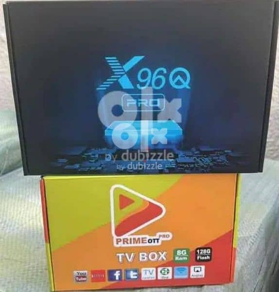 New Android box with 1year subscription 0