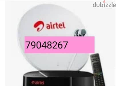 Airtel DishTv nilesat Arabsat Installation