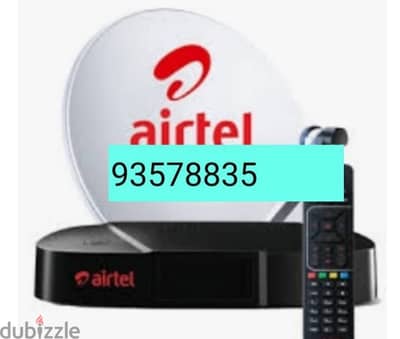 New Airtel Digital HD receiver With six months malayalam Tamil