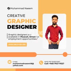 i am looking Graphic Design full-time job