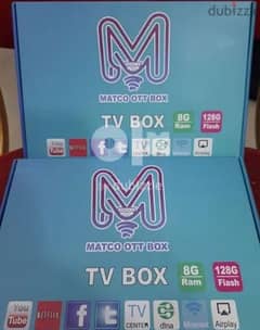 New Android box with 1year subscription