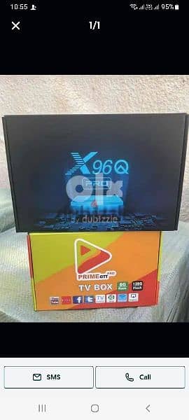 New Android box with 1year subscription