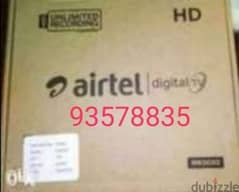 New Airtel Digital HD Receiver with 6months malyalam tamil