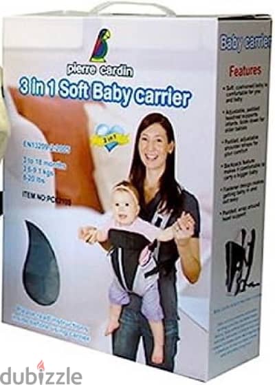 brand new unused pierre cardin baby carrier