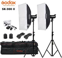 Godox SK300II 2- Light Studio Flash Kit (BoxPack) 0