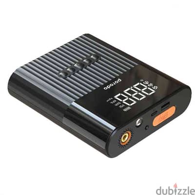 Porodo Multifunction 8800mAh Jump Starter and Air Pump (Box-Pack)