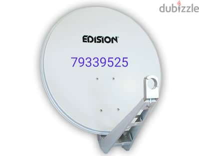 Airtel and Nilesat Arabset osn installation  all satellite dish fixing