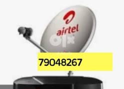 New Airtel Digital HD Receiver with 6months malyalam tamil